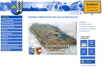 Tablet Screenshot of gamshurst.de